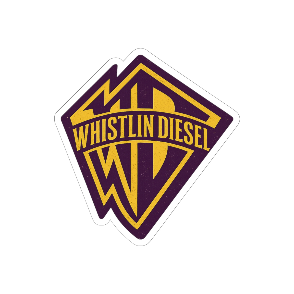 Whistlin Diesel Big Truck Stunts Bold Sticker