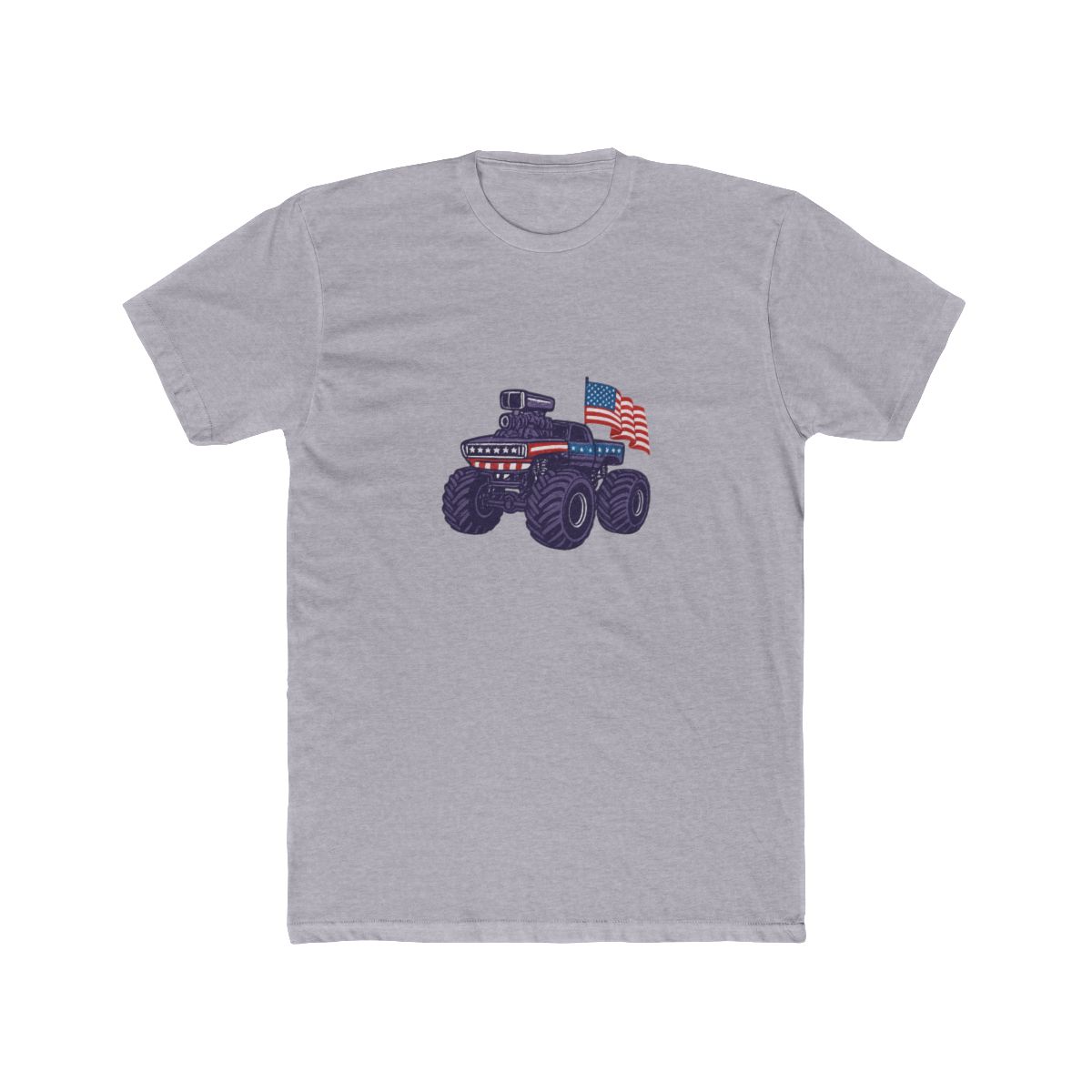 To All Monster Truck Fans Bold Graphic T-Shirt - alternate angle 3, merchandise