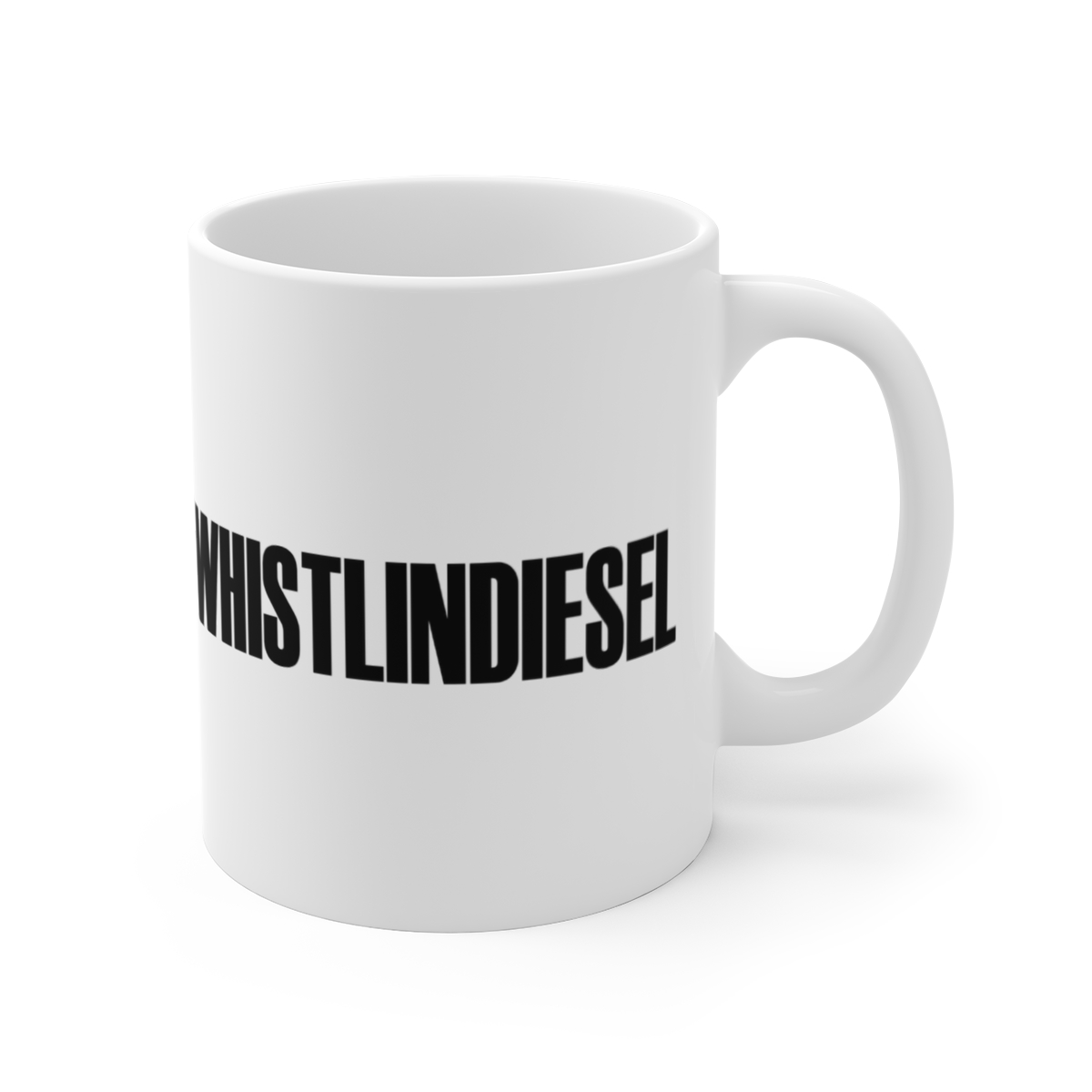 WhistlinDiesel White Mug #2 - Official mugs merchandise