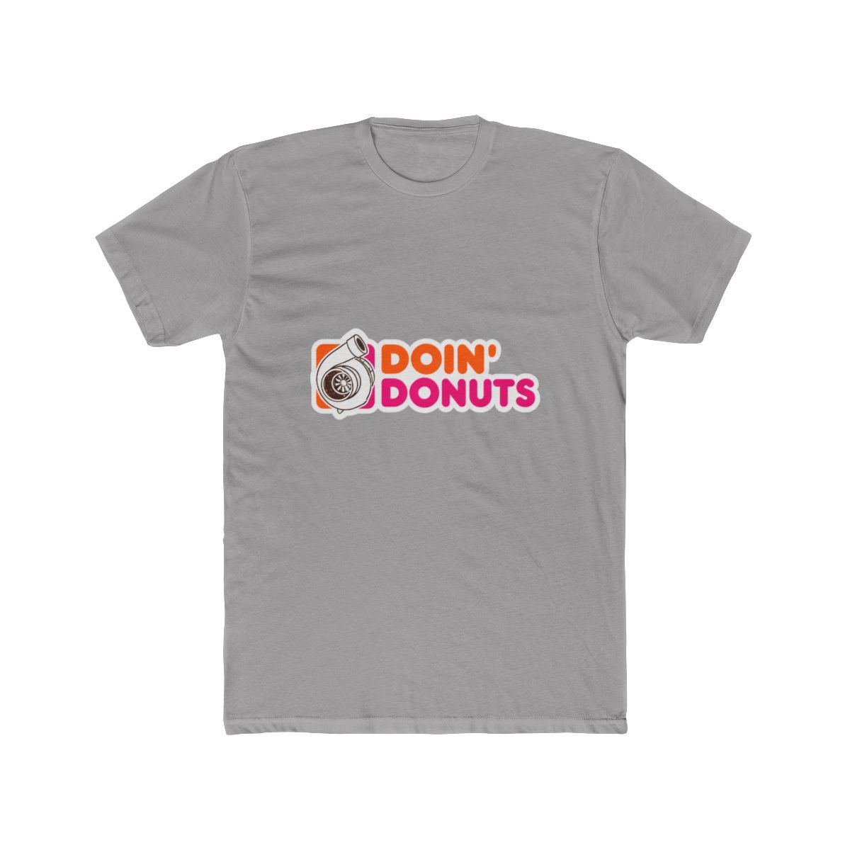 Doin' Donuts - Funny Racing & Drift Car Enthusiast T Shirt Small - alternate angle 3, merchandise